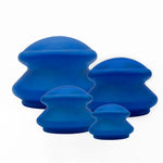 Blue Silicone Cupping Set of 4