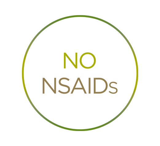 graphic showing no nsaids