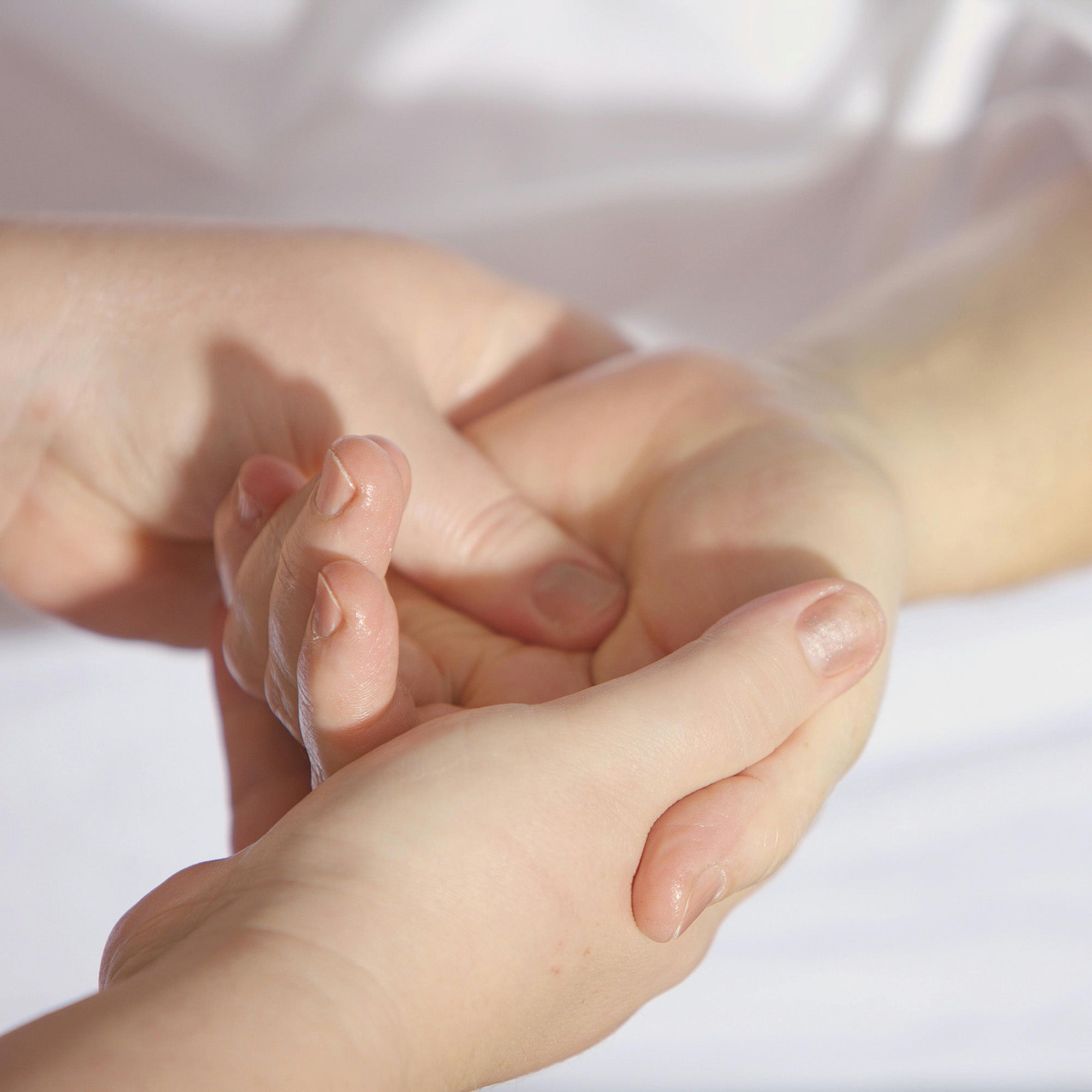 Wrist being examined