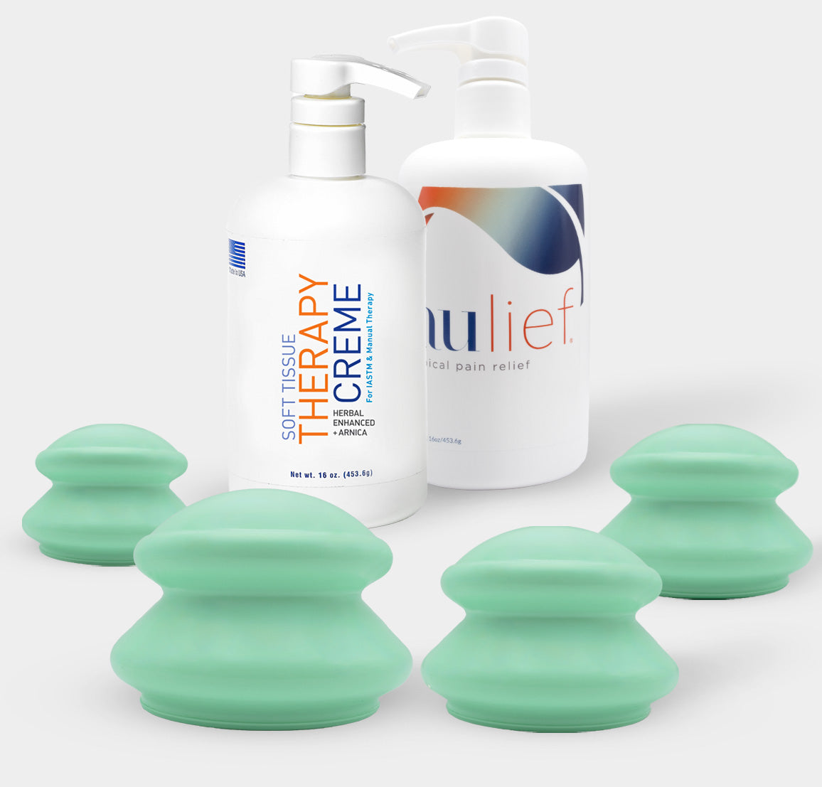 Silicone Cupping Set Complete Bundle