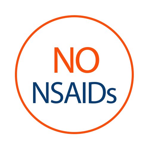 graphic saying no nsaids