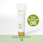 aulief Gold organic pain relief cream 3.2oz tube with text 2 for the price of one, and case quantity: 12