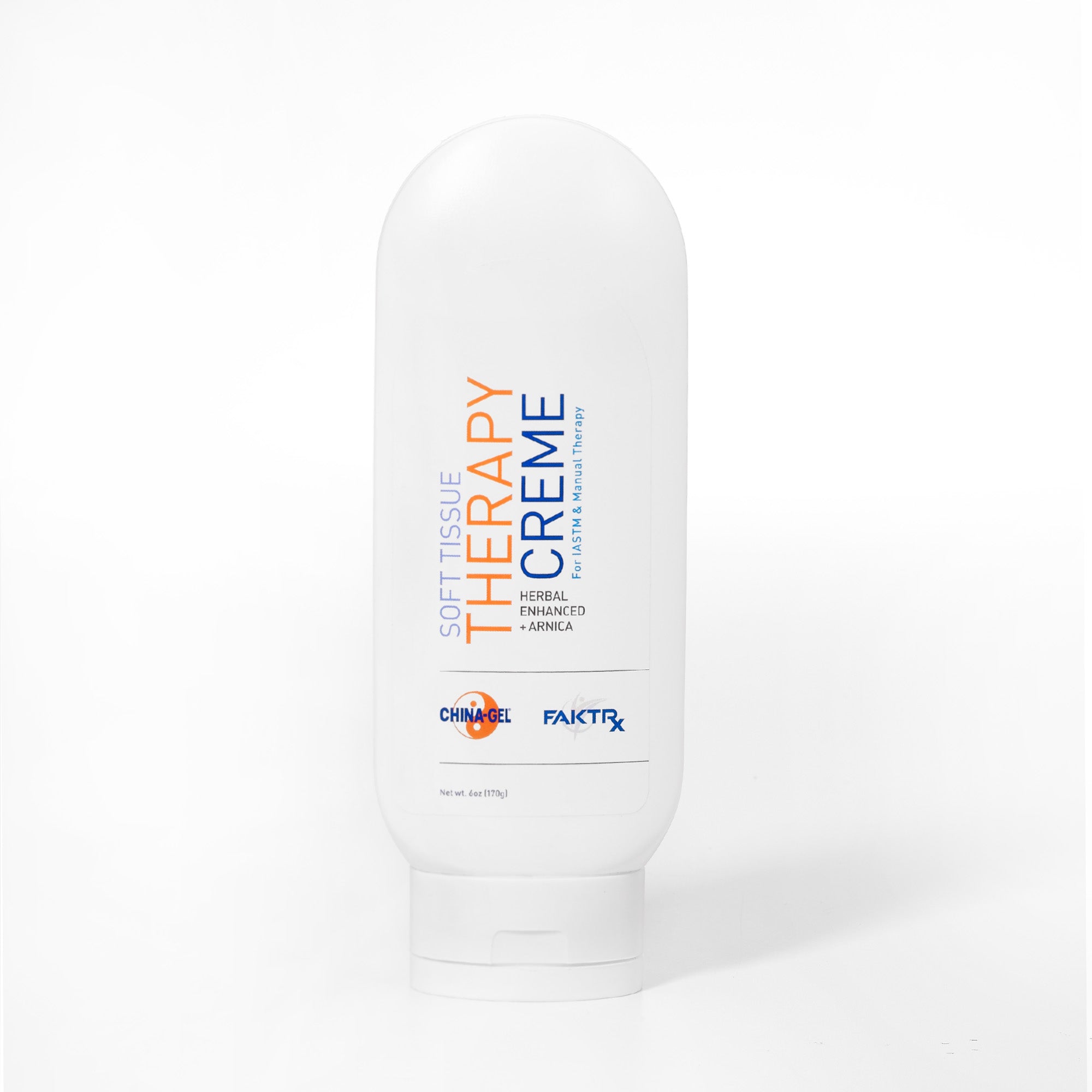 Soft tissue therapy creme 6 oz plastic squeeze bottle